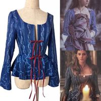 P120 COSPLAY beauty and beast jacket princess belle Costume tailor made 2017 version - Thumbnail 1
