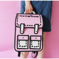 Second element 3D comic shoulder bag - Thumbnail 2