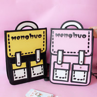 Second element 3D comic shoulder bag - Thumbnail 3