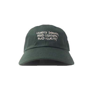 Forest Green Dad Cap/strapback-The vision 
