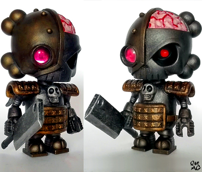 Cyborg samurai skullhead 2