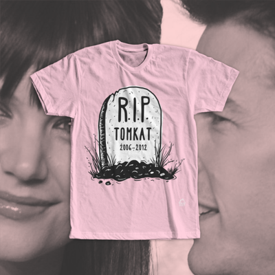Tomkat | dead celeb power couple t-shirt