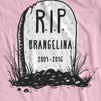 Brangelina | Dead Celeb Power Couple T-Shirt - Thumbnail 1