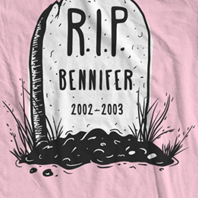 Bennifer | dead celeb power couple t-shirt