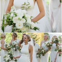 A line Halter Neckline Sexy Open Back Wedding Dress - Thumbnail 2