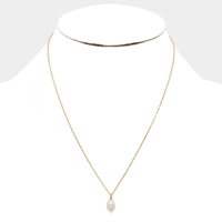 Secret Box Pearl Necklace - Thumbnail 1