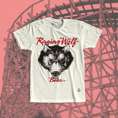 Raging wolf bobs | geauga lake t-shirt