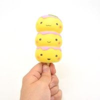 IKUURANI Stretchable Squishable Squeezey Squishy Hanami Dango Animal - Thumbnail 3
