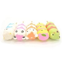 IKUURANI Stretchable Squishable Squeezey Squishy Hanami Dango Animal - Thumbnail 4