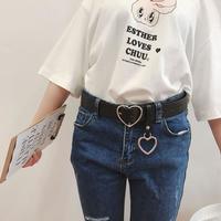 Black Heart Ring Belt - Free Shipping - Thumbnail 2