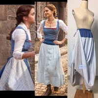 S110 COSPLAY beauty and beast princess belle Costume tailor made 2017 Skiversion rt only - Thumbnail 3