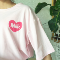 ICHIGO MILK TEE ( 2 COLORS ) - Thumbnail 2