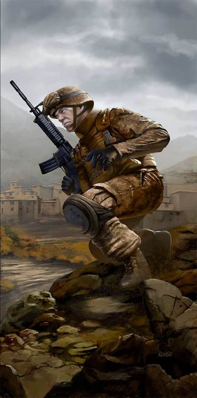 USMC Hills of Afghanistan