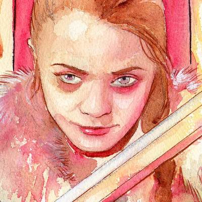 Aria stark watercolor proof 