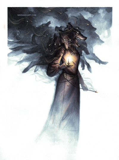 The Hunter's Wife (Art Print) 