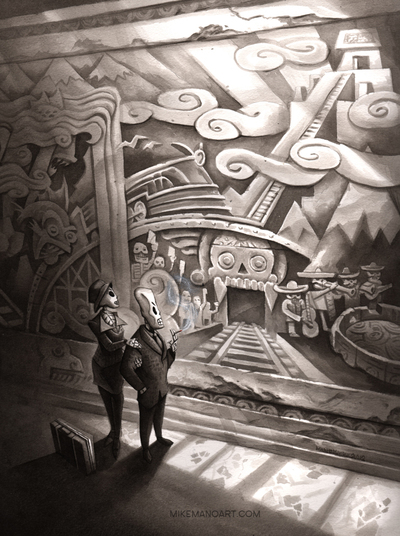 End Of the Line (Art Print) 