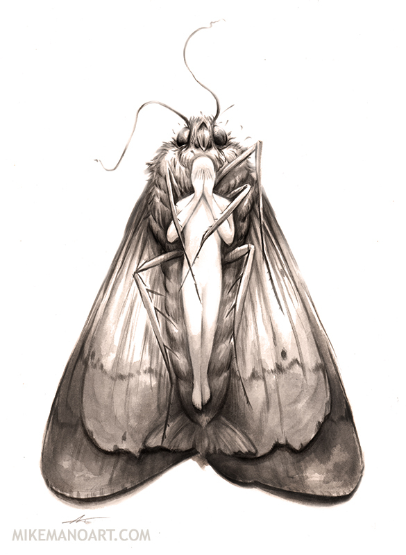 Of Moths (Art Print) 