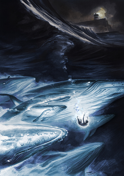 Last Swim (Art Print) 