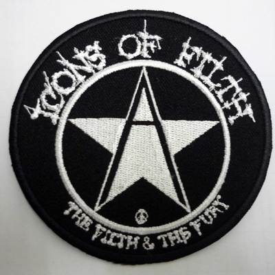 Icon of filth embroidered patch - Thumbnail 5