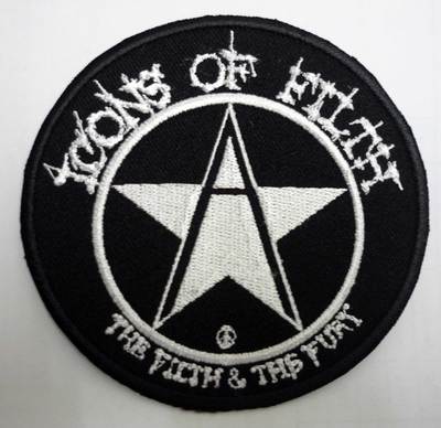 ICON OF FILTH embroidered patch