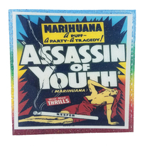 Reefer Madness - Marihuana - Assassin of Youth - Vintage Art -Handmade Coaster
