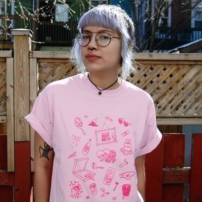 Hot mess t-shirts - re-designed!