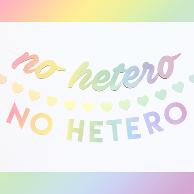 rainbow gradient garlands