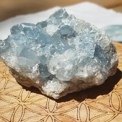 Celestite cluster #2
