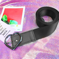 ALL-BLACK HEART BELT - Thumbnail 2