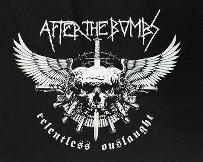 AFTER THE BOMBS - logo Back patch