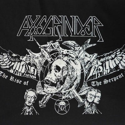 Axegrinder - logo back patch (2)