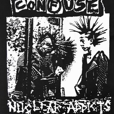 Confuse - nuclear addicts back patch