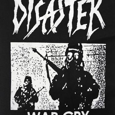 Disaster - war cry back patch