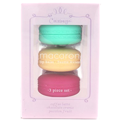 Macaron lip balm set