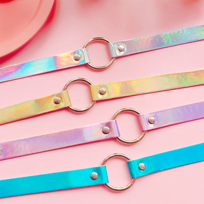 LOLITA HOLOGRAPHIC CHOKER 