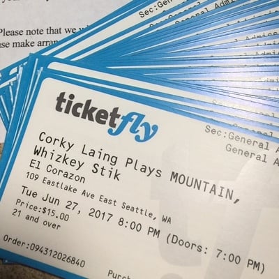 Whizkey stik live with corky laing plays mountain in seattle