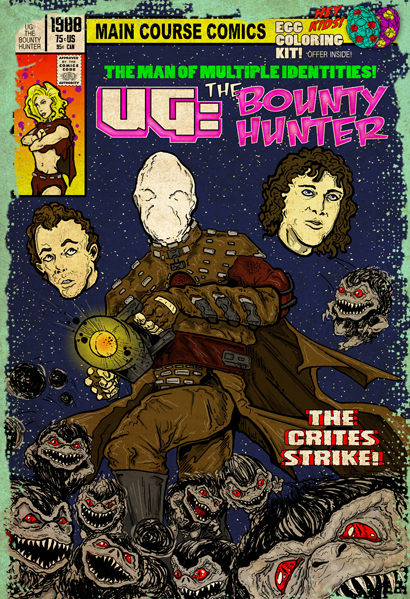 CRITTERS UG the Bounty Hunter 13x19 Print