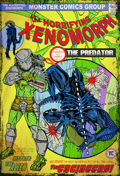 The Horrifying Xenomorph! 13x19 Print