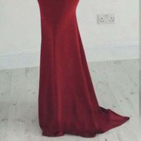 sexy V-neck backless long prom dresses,simple evening dress,2017 prom dress,869762 - Thumbnail 2