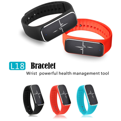 37° l18 smart bracelet blood pressure heart rate fatigue mood - Thumbnail 3