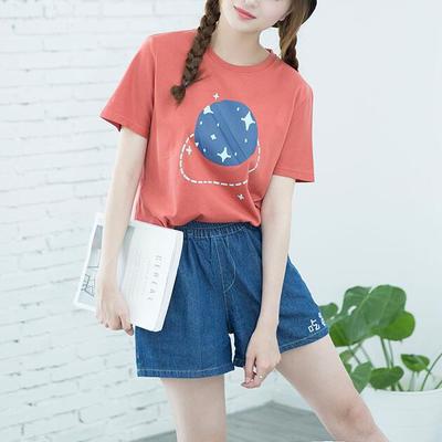 Planet printed t-shirt