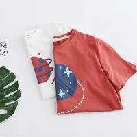 Planet Printed T-shirt - Thumbnail 4