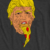 President Donald Trump Pizza Melt T-Shirt - Thumbnail 1
