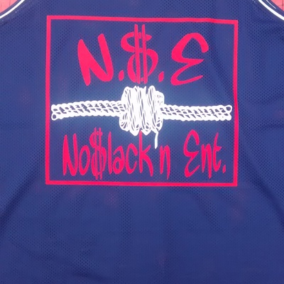 N$e no$lacknent. (navyblue,white&red) boarder jersey tank top.