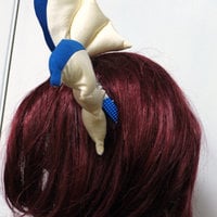 Vaporeon Ear Headband Cosplay Dance Costume Rave Bra Rave Wear Halloween Burlesque Show Girl - Thumbnail 2