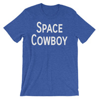 Space Cowboy Unisex short sleeve t-shirt - Thumbnail 4