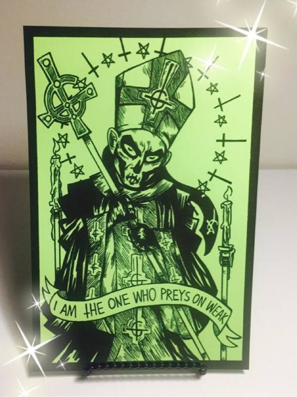 Papa Emeritus II Mini-Print