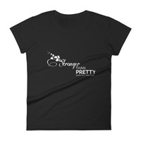 Women's Stronger Than Pretty short sleeve t-shirt - Thumbnail 1