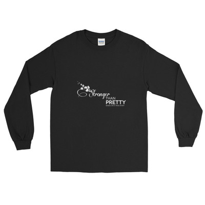 Men's stronger than pretty long sleeve t-shirt