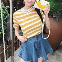 BANANA Stripe T-shirt - Thumbnail 4